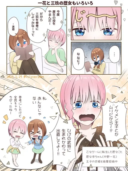 5Toubun no Hanayome - Various Happenings with Ichika and Miku Being a Girl Who Is Obsessed with History (Doujinshi)