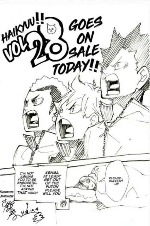 Rascunhos haikyu