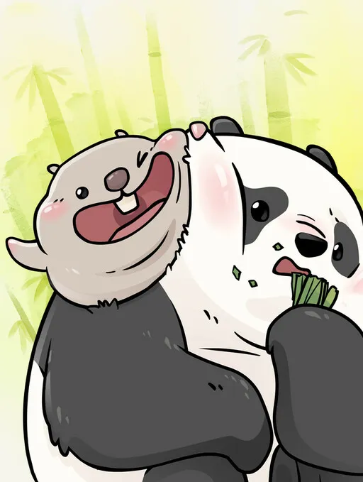 Bamboo rat and Bamboo bear