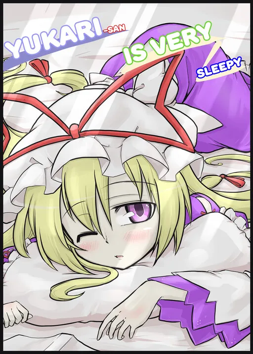 Yukari-san is very sleepy (Touhou)