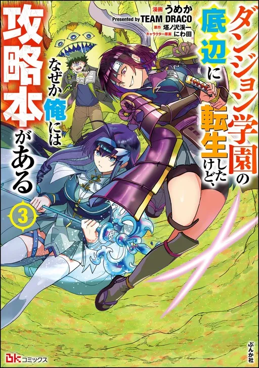 Dungeon Gakuen no Teihen ni Tensei Shita kedo, Naze ka Ore ni wa Kouryaku Hon ga Aru