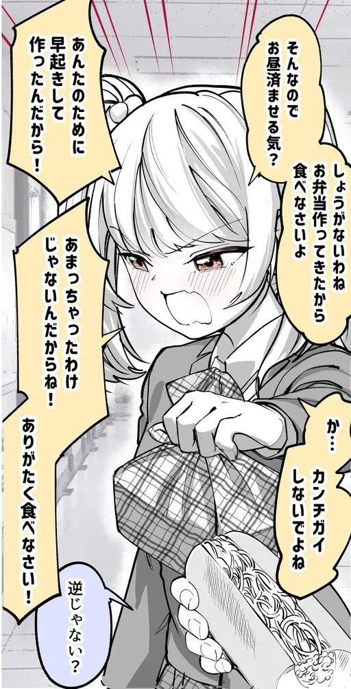 A Girl Who Fails at being Tsundere