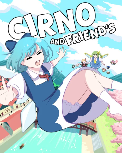 Touhou Project - Cirno And Friends