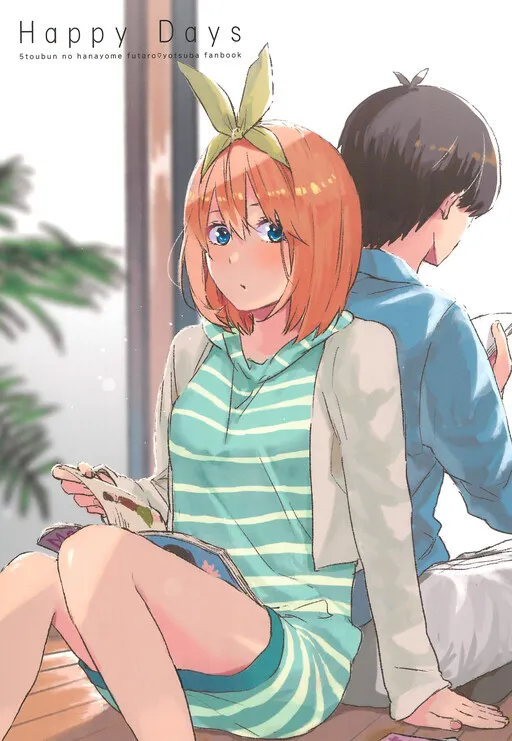 Yotsuba and Fuutarou University Date