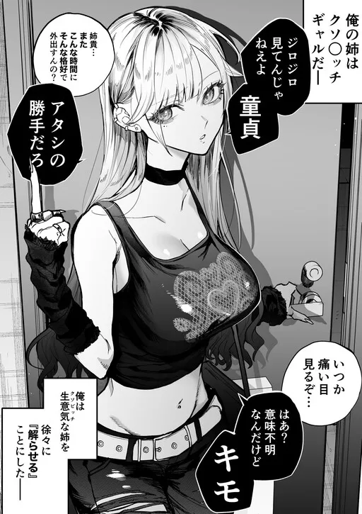 The Day I Decided to Make My Cheeky Gyaru Sister Understand in My Own Way